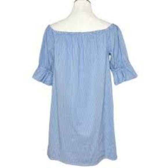 1. State Off-Shoulder Peasant-Style Boho Dress (NEW) - Picture 12 of 12